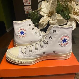 Converse Chuck 70 High Top Leather Sneakers
